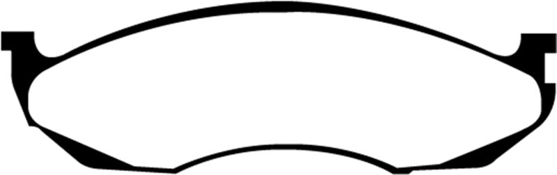 EBC 90-91 Jeep Cherokee 2.5 4WD Yellowstuff Front Brake Pads - DP41022R