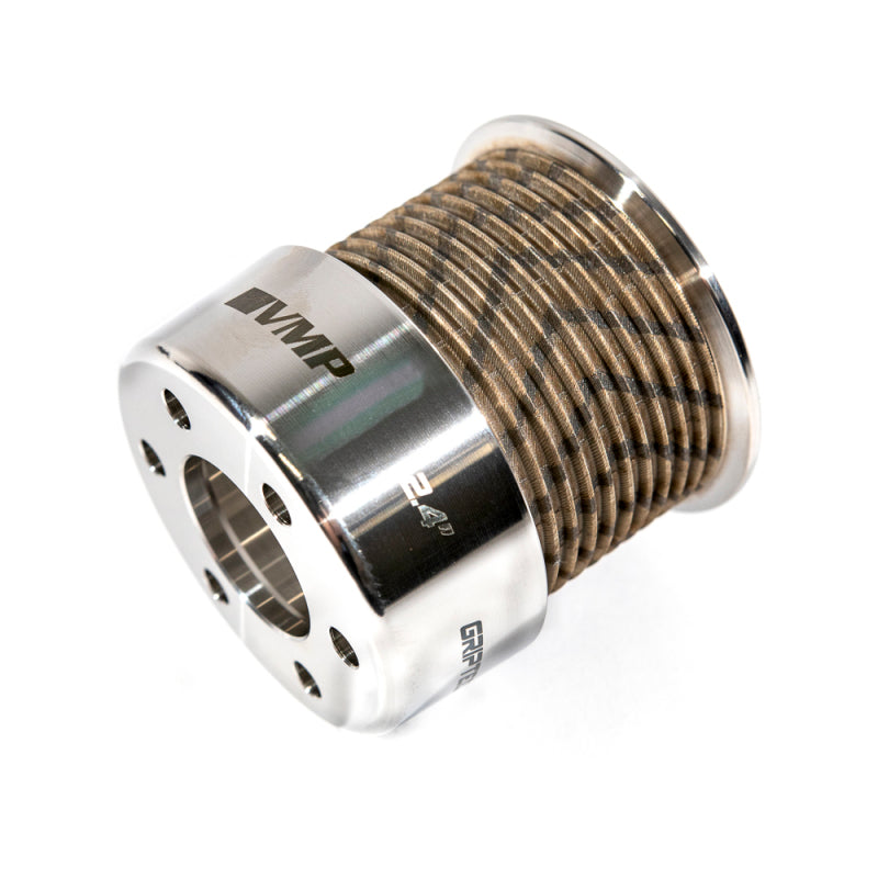 VMP Performance 07-14 Ford Shelby GT500 2.4in Griptec 10-Rib Bolt-On Pulley - VMP-24-10-B-GR