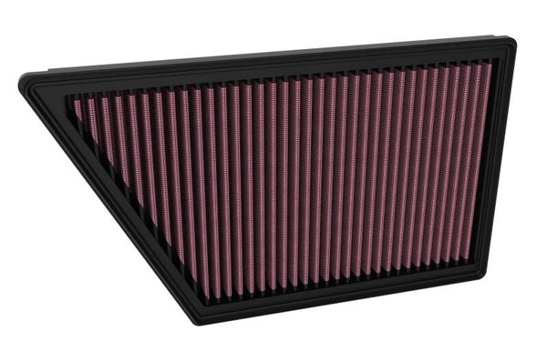 K&N 23-24 Ford Ranger/Everest 2.0L L4 Diesel  Drop-In Air Filter - 33-3185 by K&N Engineering - front view