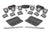 LED Light Kit | Fog Mount | Triple 2" Black Pair | Spot | Ford Bronco (21-24)