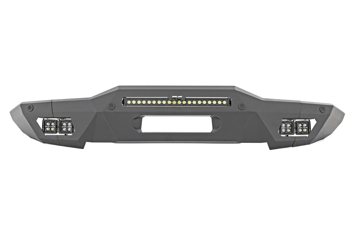Front Bumper | Modular | Full Wings | DRL | Ford Bronco 4WD (2021-2024)