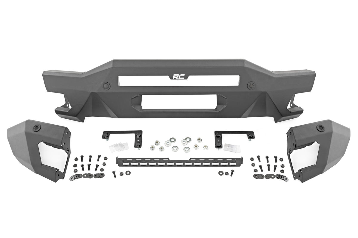 Front Bumper | Modular | Full Wings | Flood | Fog | Ford Bronco 4WD (21-24)