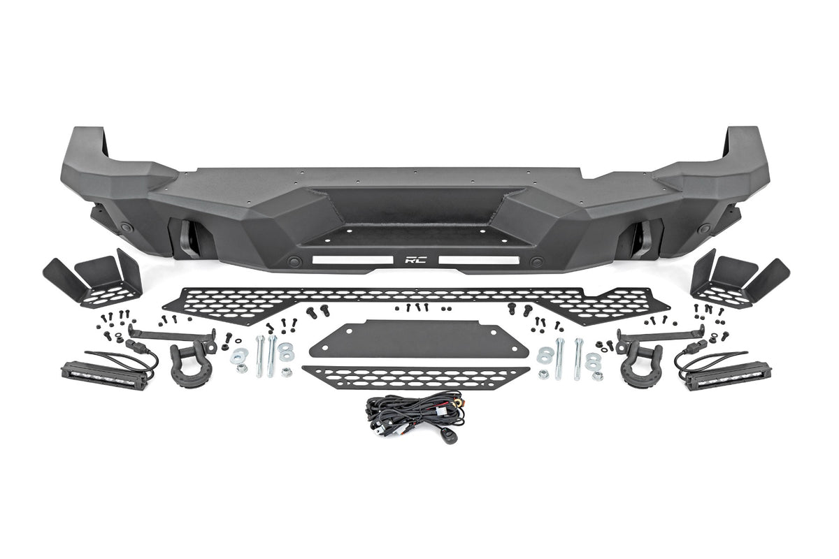 Rear Bumper | Black Series LED | 6&quot; Pair | Slim Line | | Ford Bronco (21-24)