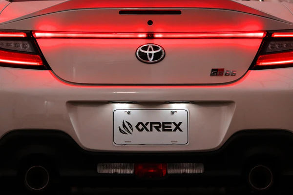 AlphaRex 22-24 Toyota GR86/Subaru BRZ  LUXX LED Trunk Center Light Vivid Red - 220030