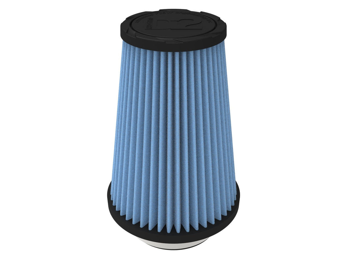 aFe POWER Universal Clamp-On Air Filter w/ D2 Dura-Dry Media - 3-1/2in F x 6in B x 4in T x 8in H - 21-35008V