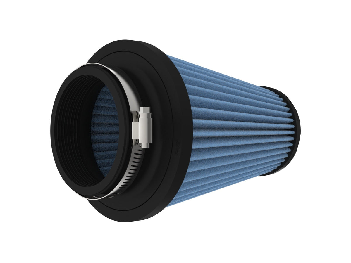 aFe POWER Universal Clamp-On Air Filter w/ D2 Dura-Dry Media - 3-1/2in F x 6in B x 4in T x 8in H - 21-35008V - view 2