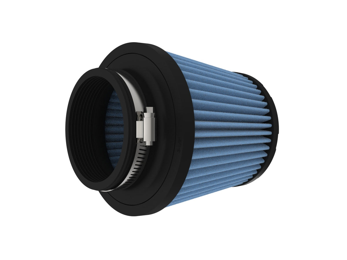 aFe POWER Universal Clamp-On Air Filter w/ D2 Dura-Dry Media - 3-1/2in F x 6in B x 4-3/4in T x 5in H - 21-35009V - view 2