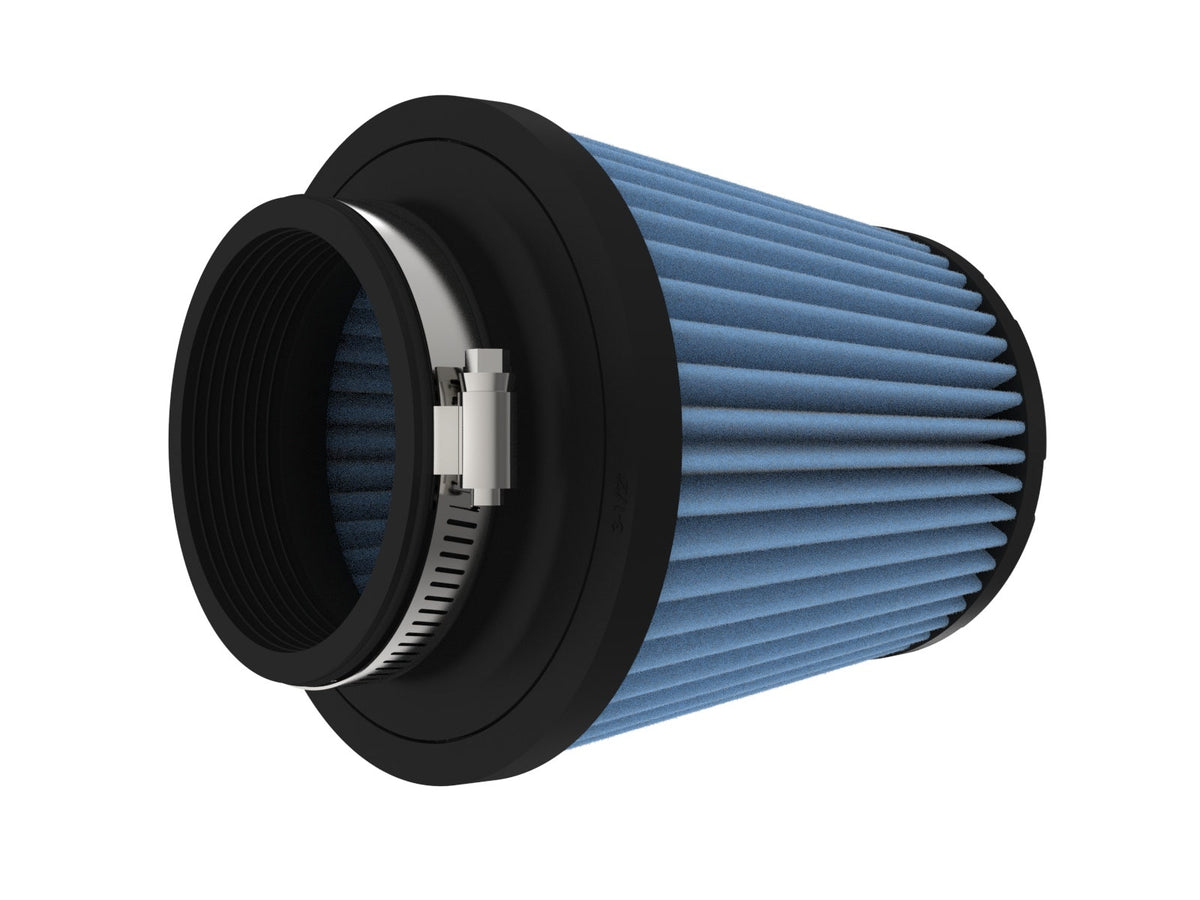 aFe POWER Universal Clamp-On Air Filter w/ D2 Dura-Dry Media - 3-1/2in F x 6in B x 4-3/4in T x 6in H - 21-35010V - view 2