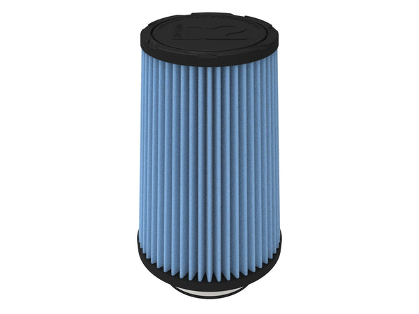 aFe POWER Universal Clamp-On Air Filter w/ D2 Dura-Dry Media - 3-1/2in F x 6in B x 4-3/4in T x 9in H - 21-35035V