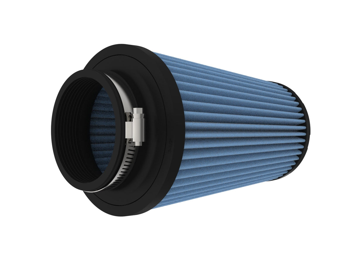 aFe POWER Universal Clamp-On Air Filter w/ D2 Dura-Dry Media - 3-1/2in F x 6in B x 4-3/4in T x 9in H - 21-35035V - view 2