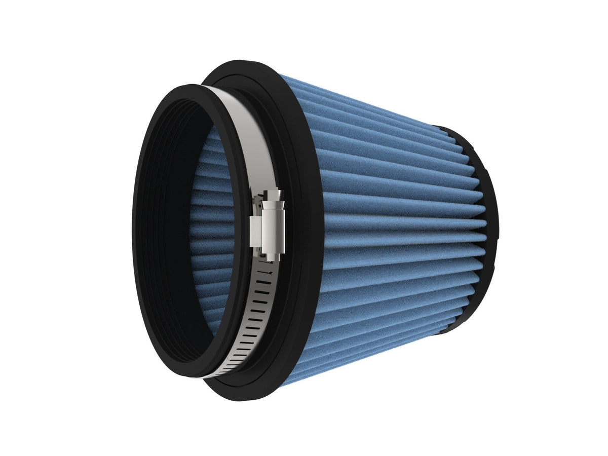 aFe POWER Universal Clamp-On Air Filter w/ D2 Dura-Dry Media - 5in F x 6.5in B x 4.75in T x 5in H - 21-50505V - view 2