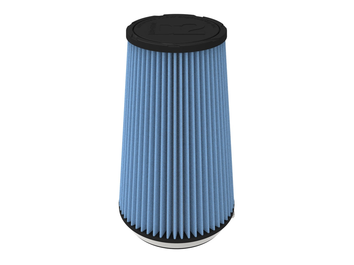 aFe POWER Universal Clamp-On Air Filter w/ D2 Dura-Dry Media - 6in F x 7.5in B x 5.5in T x 12in H - 21-60512V