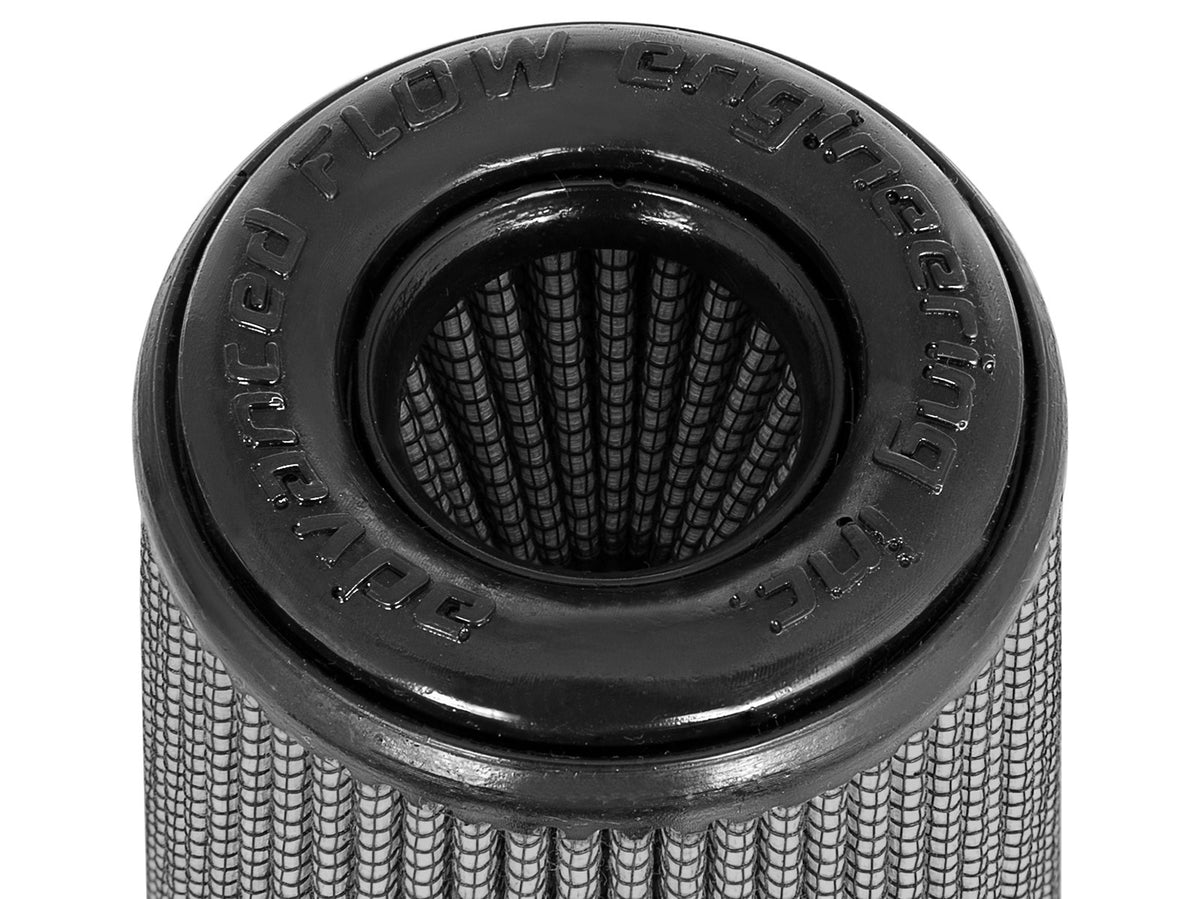 aFe MagnumFLOW Air Filters PDS Clamp On A/F 3-1/2F x 5B x 3-1/2T (Inv) x 8H - 21-91117