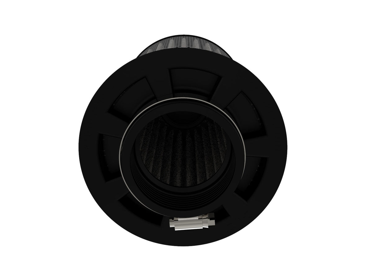aFe MagnumFLOW Air Filter - Pro DRY S 2.5 Inlet x 4.5in B x 4.5in T x 7in H (Inv) - 21-91151