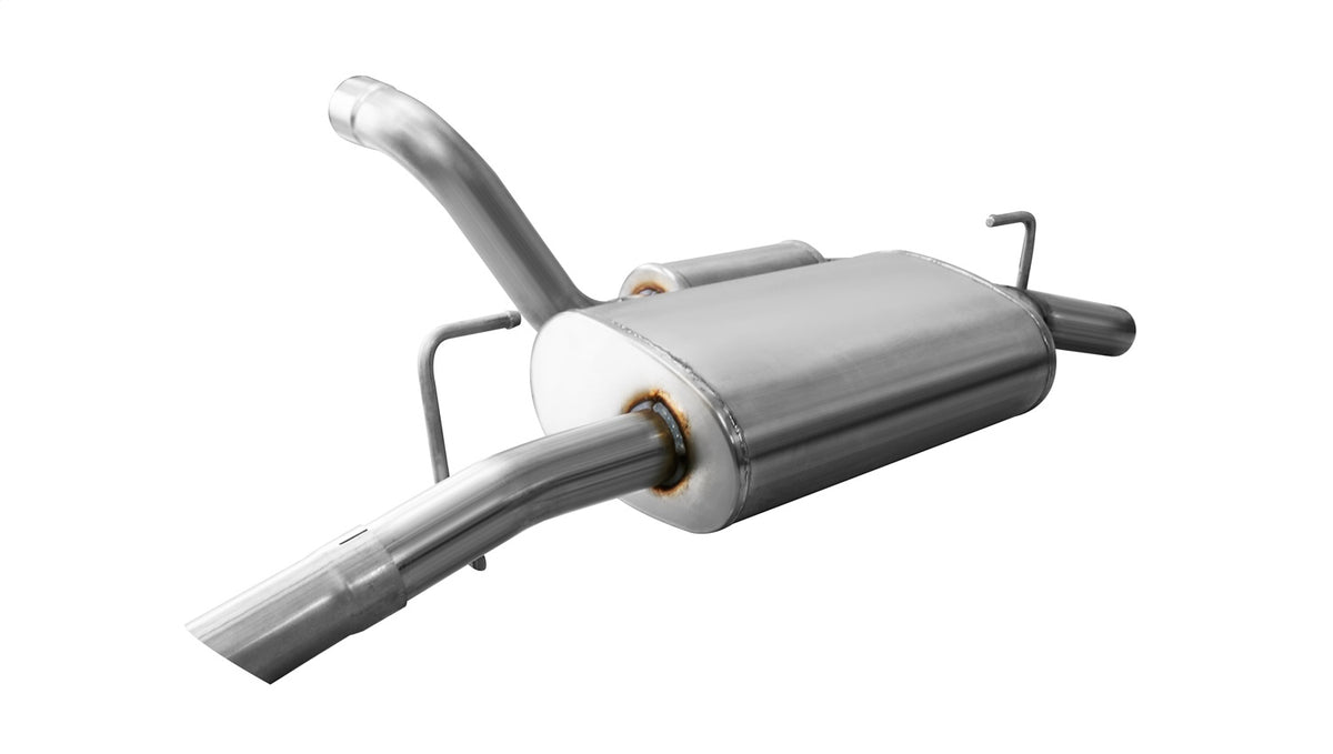 Corsa 2018-2024 Jeep Wrangler JL 2.5in Dual Rear Turn Down Exit Touring Axle-Back Exhaust - 21015