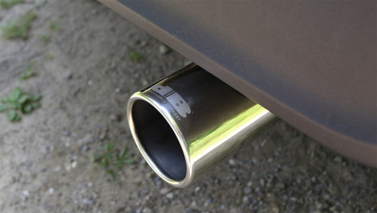 Corsa 2018-2024 Jeep Wrangler JL 2.5in Dual Rear Exit Polished Tips Touring Axle-Back Exhaust - 21016