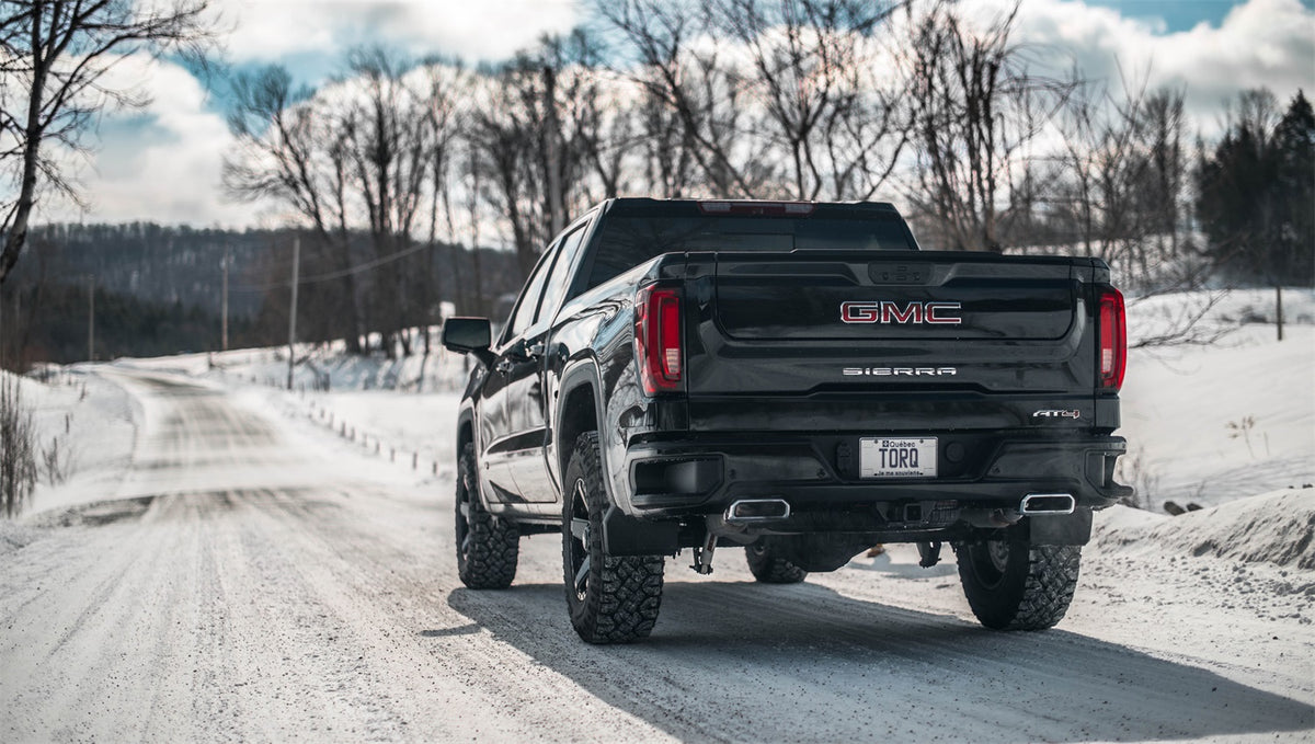 Corsa 2019 Chevrolet Silverado / GMC SIerra 1500 3in Sport Cat-Back Dual Rear Exit - 21033