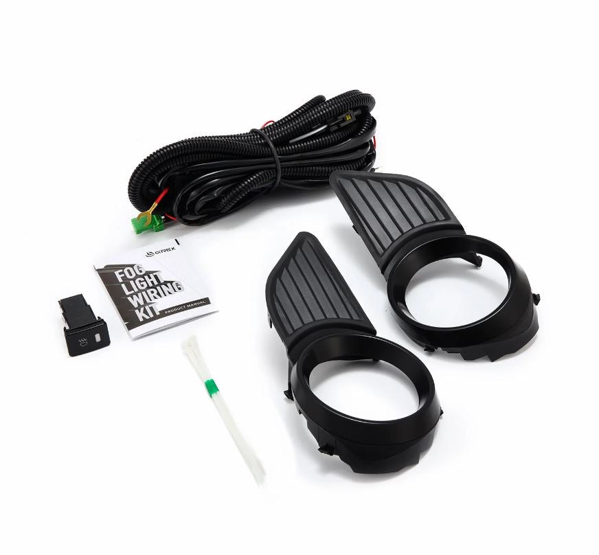 AlphaRex 11-16 Toyota Sienna Bezel & Wiring Kit (Does Not Include Fog Lights) - 211007