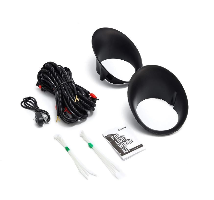 AlphaRex 02-09 Dodge RAM Bezel & Wiring Kit (Does Not Include Fog Lights) - 211011