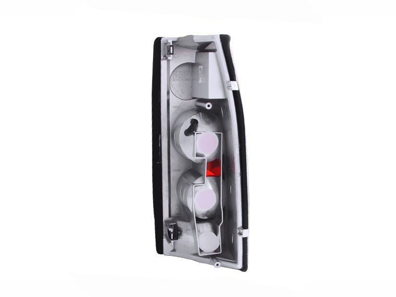 ANZO 1999-2000 Cadillac Escalade Taillights Chrome 3D Style - 211017