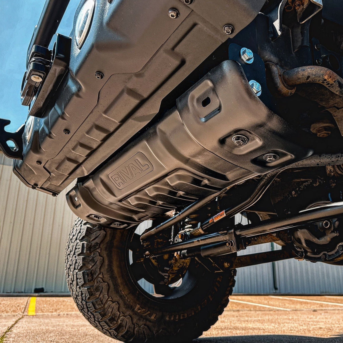 Rival 2018-2025 Jeep Wrangler JL Lower Skid Plate - 2111.2761.1.3