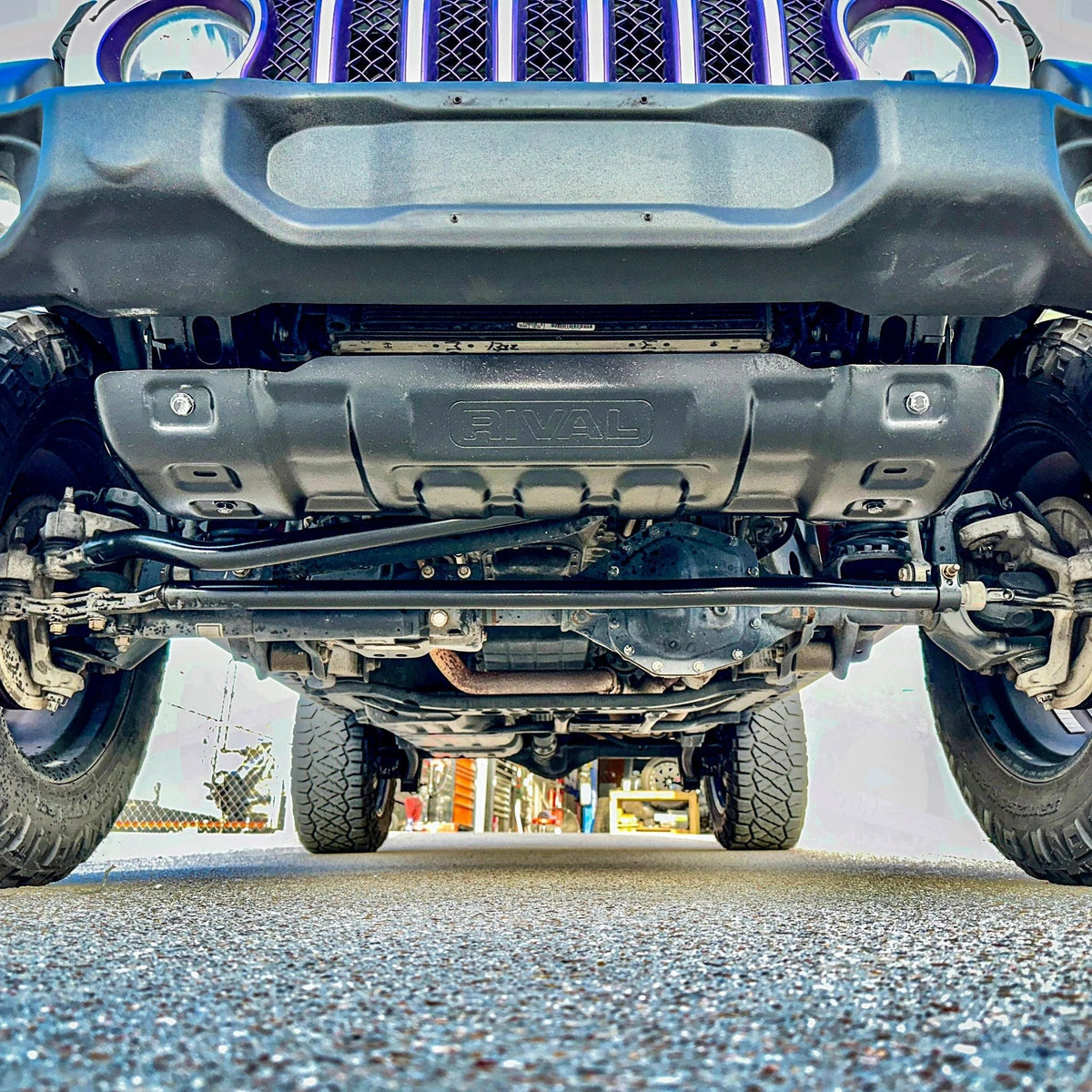Rival 2018-2025 Jeep Wrangler JL Lower Skid Plate - 2111.2761.1.3