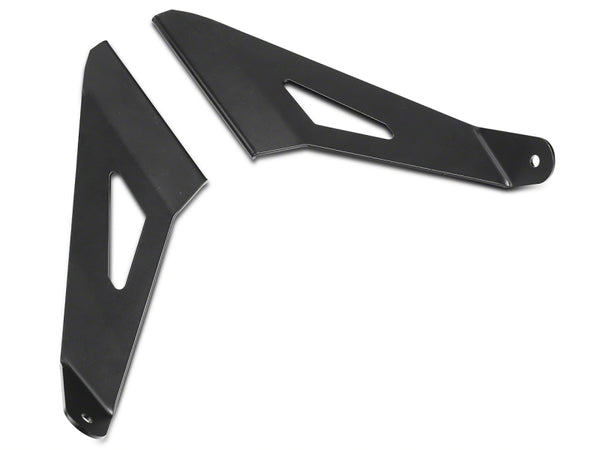 Raxiom 14-15 Chevrolet Silverado 1500 50-In Curved LED Light Bar Windshield Mounting Brackets - S103508 for 2014-2015 Chevrol