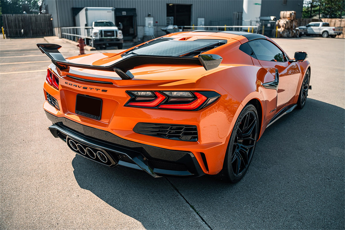 Corsa 2023 Chevrolet Corvette C8 Z06 3in Valved Cat-Back Exhaust Muffler Delete Track System w/o Tip - 21113