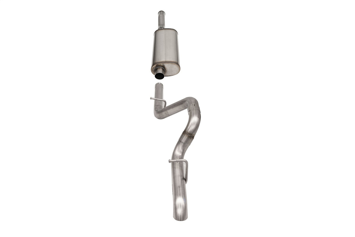 Corsa 2018-2024 Jeep Wrangler JLU 3.6L Sport 2.75in Cat-Back Exhaust w/ Turn Down Tip - 21123