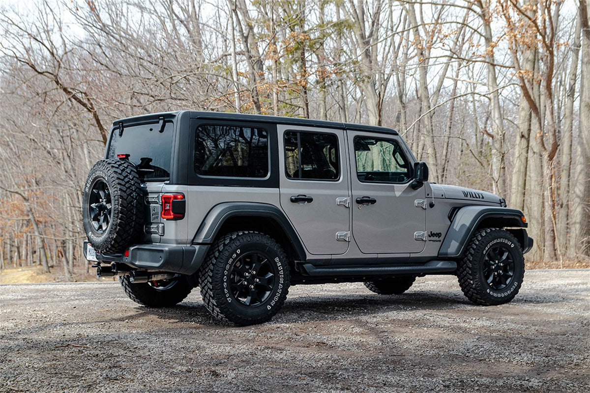 Corsa 2018-2024 Jeep Wrangler JLU 3.6L 2.75in Sport Cat-Back Exhaust w/ 4in Tips - 21124