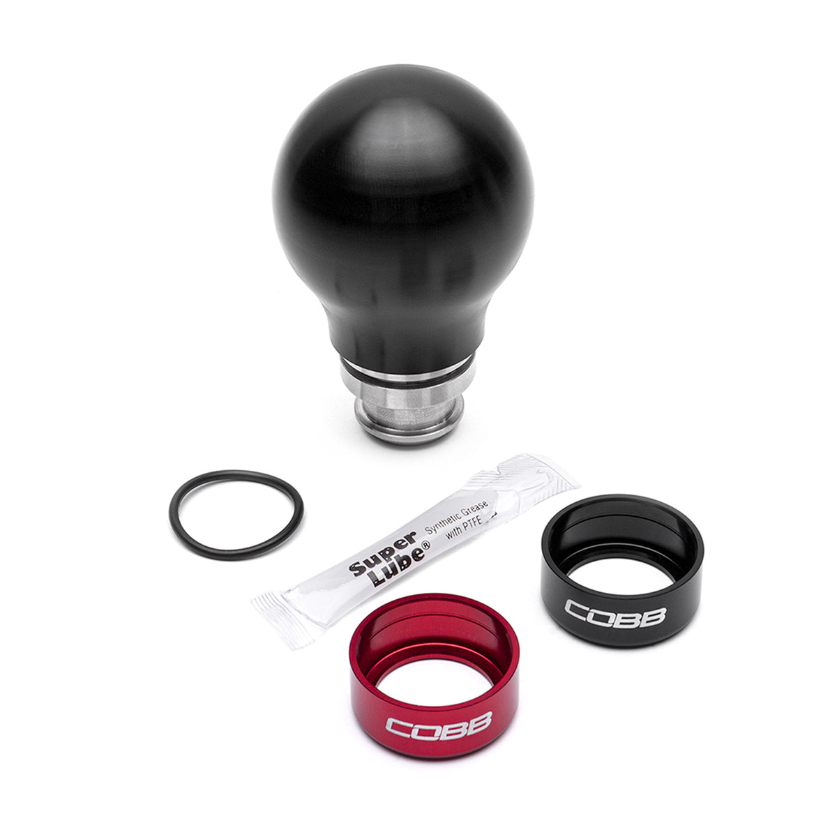 Cobb Subaru 5-Speed COBB Short Weighted Knob - Black - 211360-BK