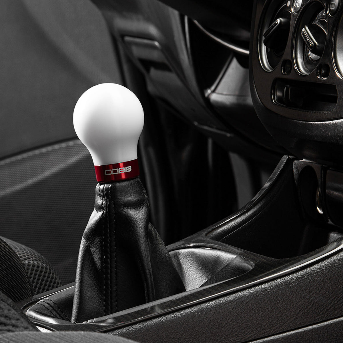 Cobb Subaru 5-Speed COBB Short Weighted Knob - Black - 211360-BK