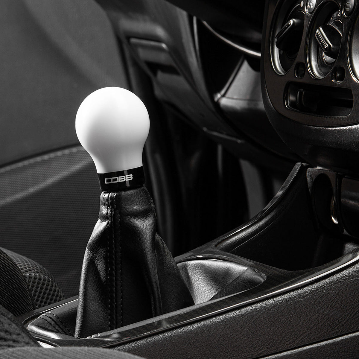 Cobb Subaru 5-Speed COBB Short Weighted Knob - Black - 211360-BK
