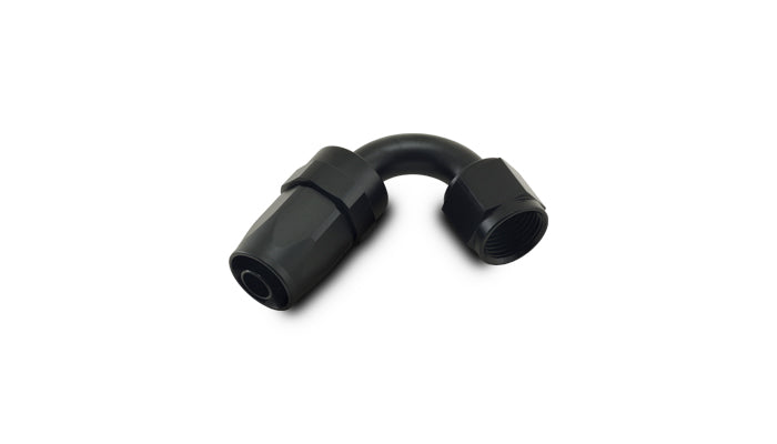 Vibrant -4AN 120 Degree Elbow Hose End Fitting - 21204