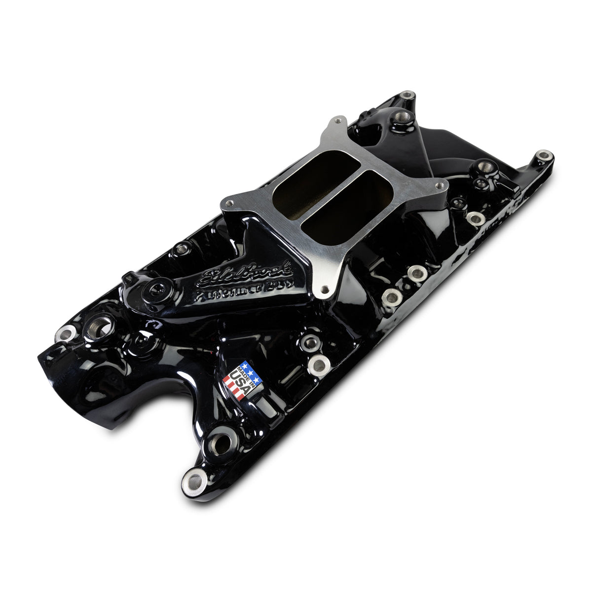 Edelbrock SB Ford Performer Intake Manifold - Black Plasma Finish - 2121-BP