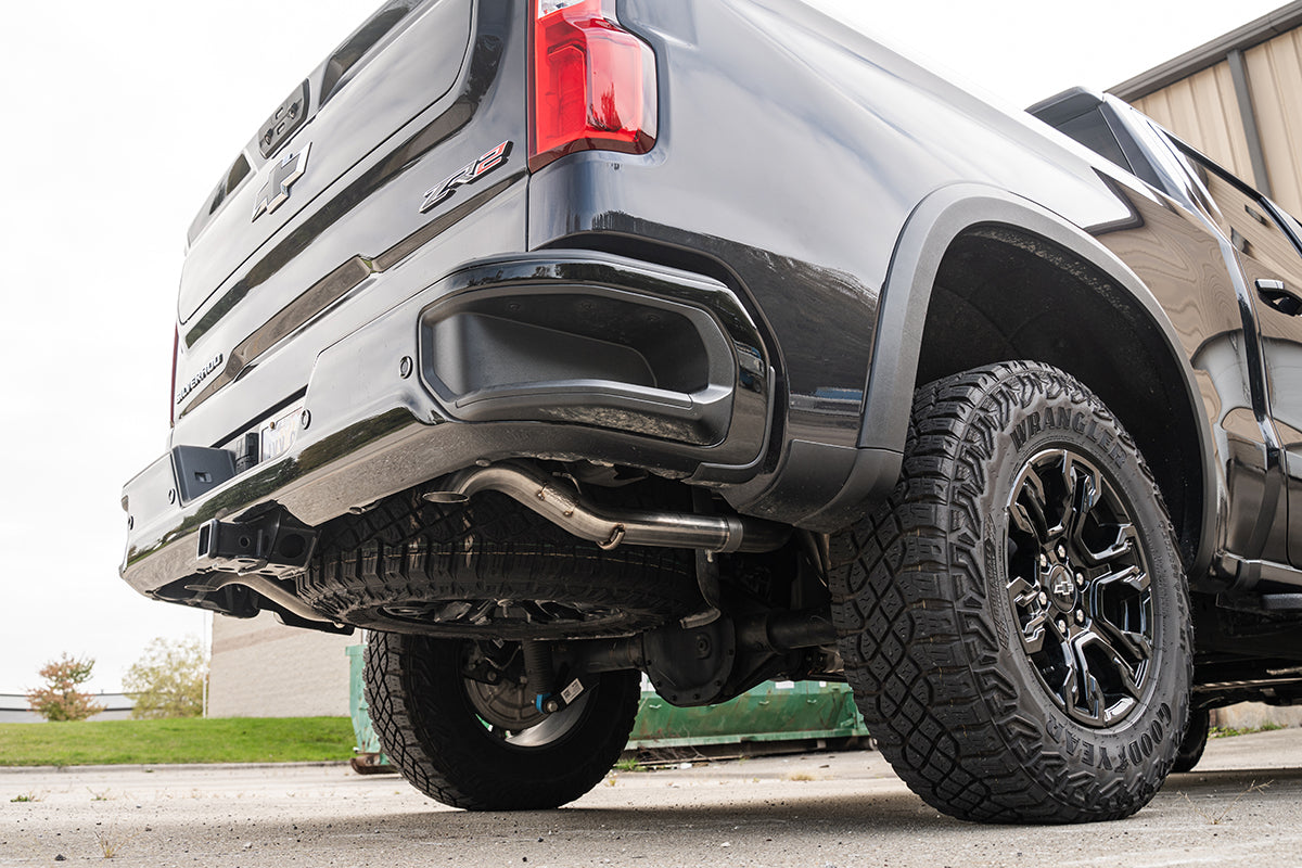 Corsa 22-25 Chevrolet Silverado ZR2 Crew Cab/Short Bed Sport Cat-Back Exhaust Dual Rear Exit - 21239-1