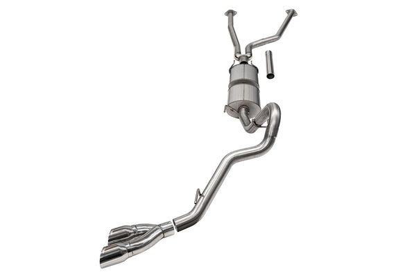 Corsa 22+ Toyota Tundra 4WD 3in Sport Cat-Back Side Exit Exhaust System w/ Twin 4in Polished Tips - 21245