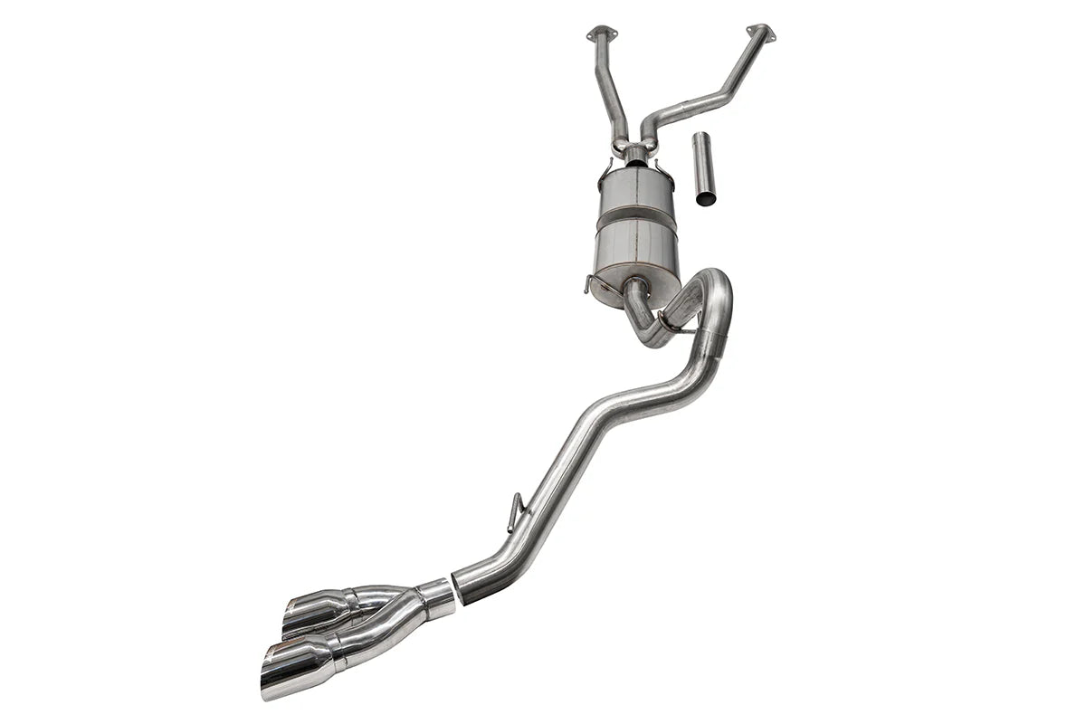 Corsa 22+ Toyota Tundra 4WD 3in Sport Cat-Back Side Exit Exhaust System w/ Twin 4in Polished Tips - 21245