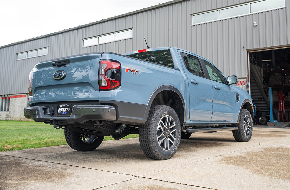 Corsa 2024-2025 Ford Ranger 3IN Cat-Back Exhaust After Axle Exhaust Dump for Off-Road Use - 21247