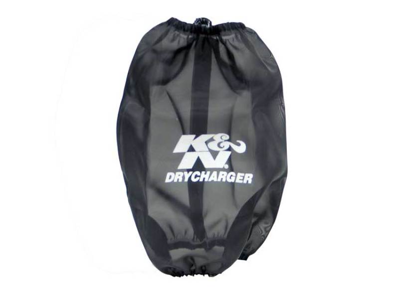 K&amp;N Drycharger Round Tapered Black Filter Wrap (Custom) - RF-1045DK