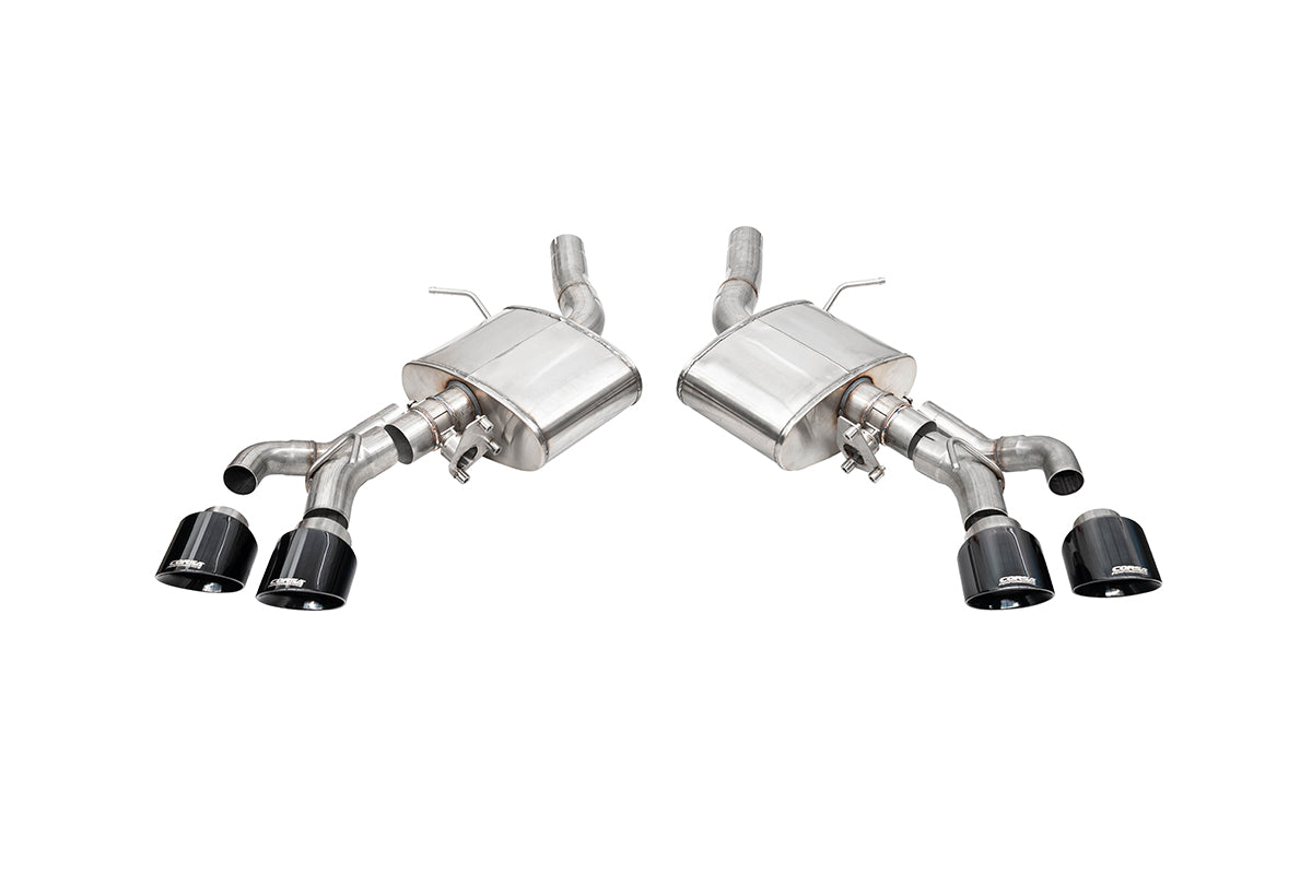 Corsa 22-25 Cadillac CT4 V Blackwing 3in Active Valve Axle-Back - 4.5in Black Tip - 21319BLK