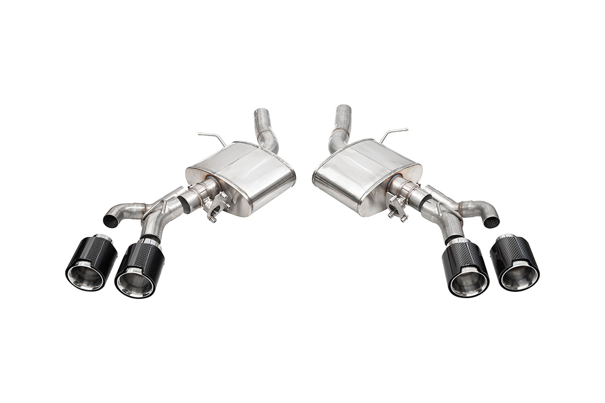 Corsa 22-25 Cadillac CT4 V Blackwing 3in Active Valve Axle-Back - 4.5in Carbon Fiber Polished Tip - 21319CF