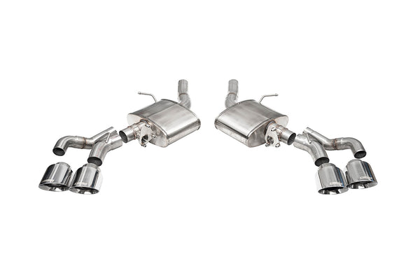 Corsa 2022-2024 Cadillac CT5-V Blackwing 3in Axle-Back - Act. Exh. - Dual Rear Exit - Twin 4.5inTips - 21322
