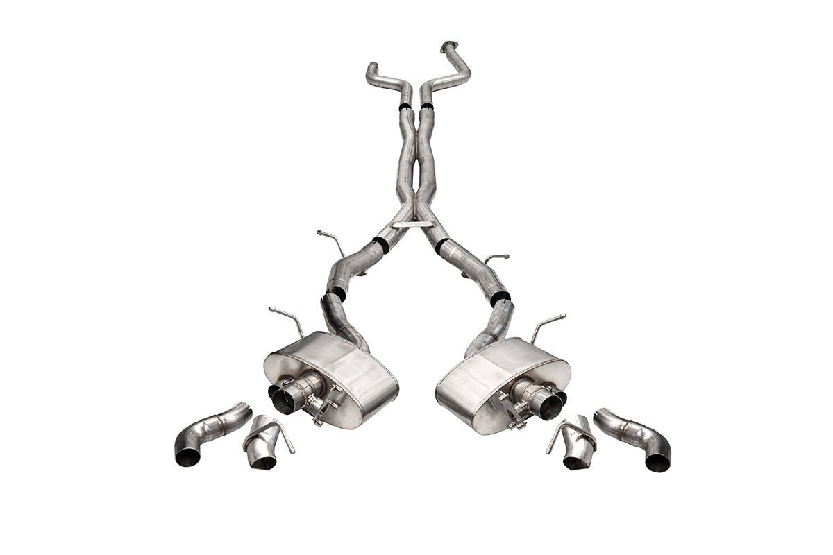Corsa 2020+ Cadillac CT5-V 3in Cat Back Exhaust - No Tips (Xtreme) - 21323