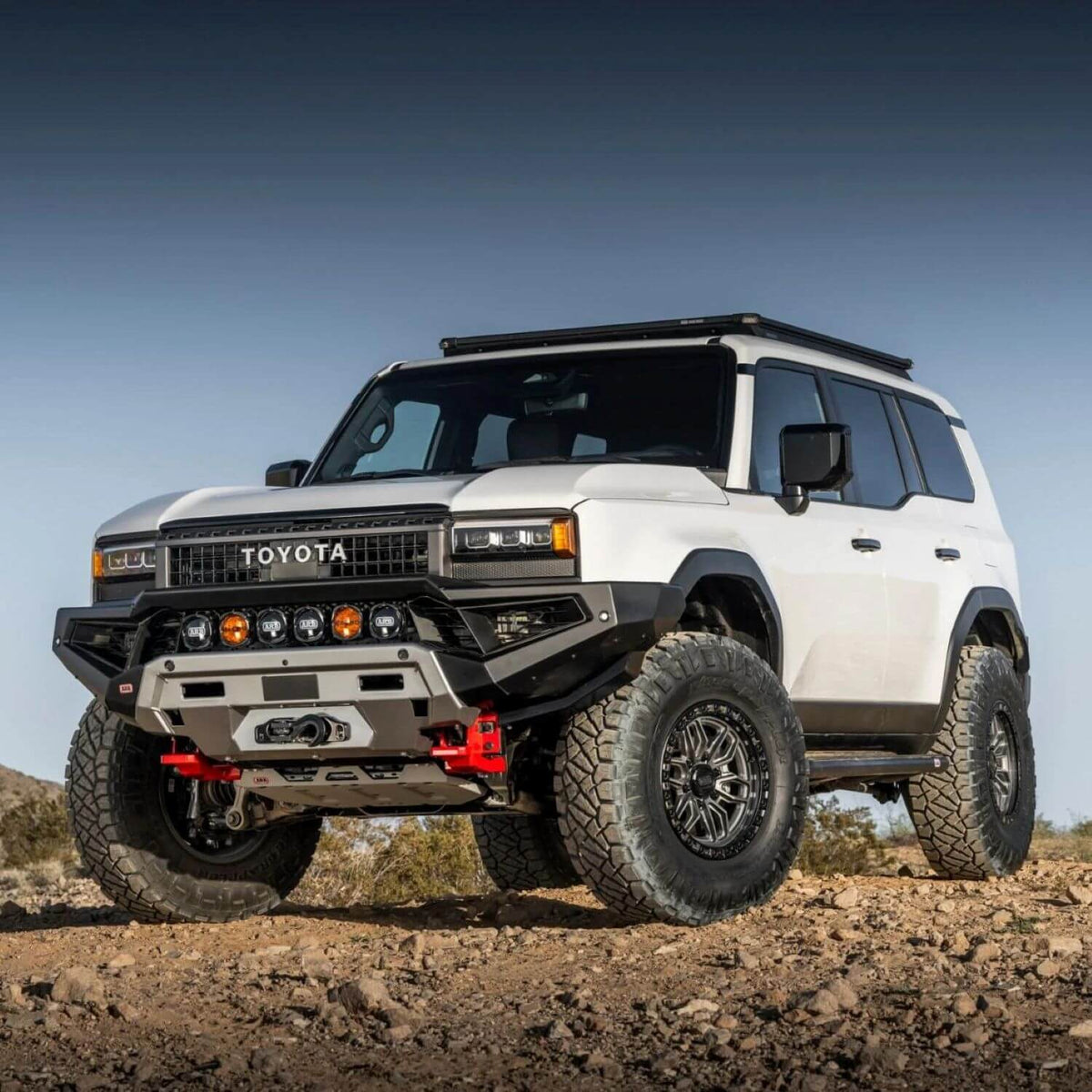 Old Man Emu 2024+ Toyota Land Cruiser LC250 MT64 Kit w/Forged Billet UCA FR 3IN/0LB RR 2IN/0LB - 2138K