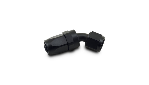 Vibrant -4AN 45 Degree Elbow Hose End Fitting - 21404