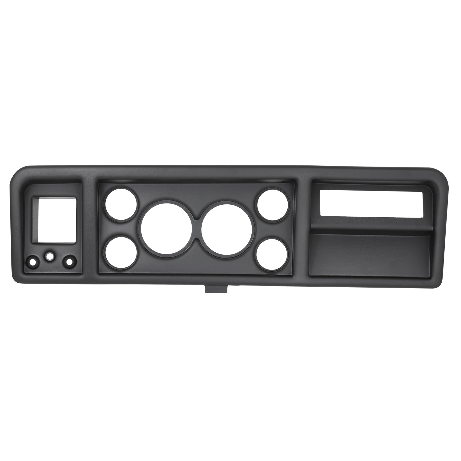 Autometer Chrono 73-79 Ford Truck Direct Fit Dash Kit 6pc Tach/MPH/Fuel/Oil/WTMP/Volt - 7019-CH