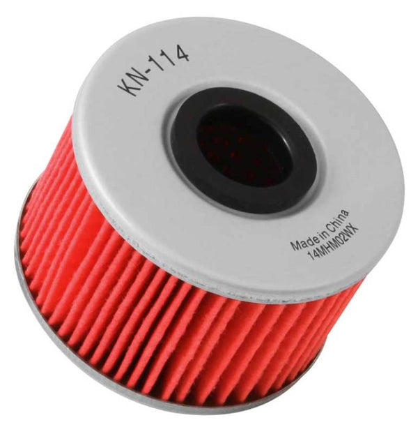K&N Oil Filter Powersports Cartridge Oil Filter - KN-114 for 2014-2023 Honda TRX420FA2 FourTrax Rancher 4x4 Auto DCT with EPS