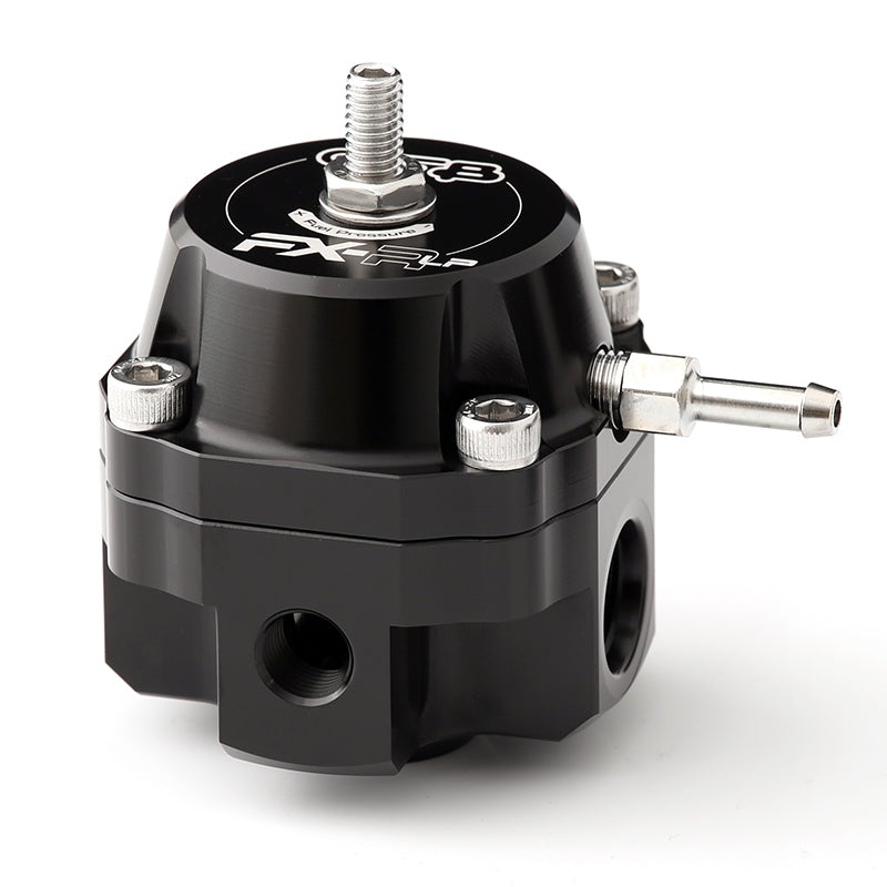 GFB FX-R Low Pressure Fuel Regulator w/6AN Ports - 8060-LP by Go Fast Bits - front view