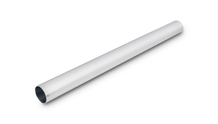 Vibrant 1.5in O.D. Universal Aluminum Tubing (18in long Straight Pipe) - Polished - 2171